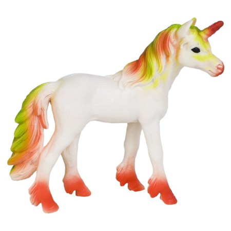 Figure "White Foal of the Uninocular with a golden mane"-1