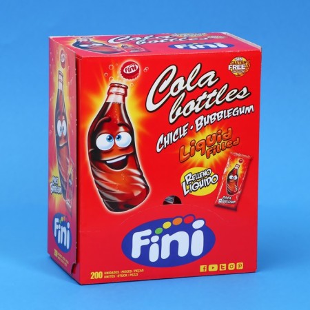 Chewing gum COLA BOTTLAS with filling cola lemon-lam, 6 g-2
