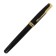 Gift feathers Calligrata, in the leatherette case PB S, black body with gold