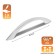 Cappio RSC014 handle, m/o 96 mm, chromium color, 4 pcs.