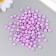 Beads for creativity plastic "English letters" purple set 20 grams 0.4x0.7x0.7 cm