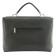 Female bag, artificial leather, black 34x9x27 cm