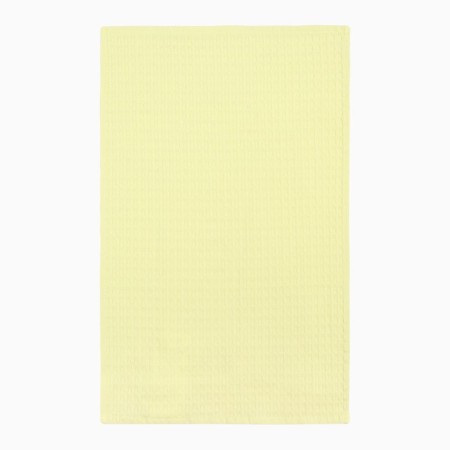 Towel "Dolyana" yellow color 35x60 cm, 100% cotton, large waffle 220 g/m2-1