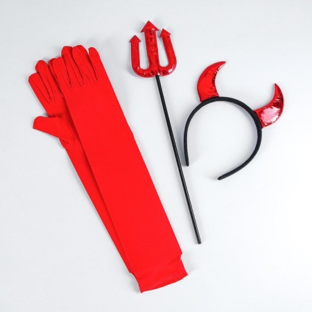 Carnival set "damn attractive", rim, trident, gloves-1