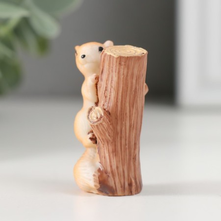Souvenir Polystone "Nut -bearing Squirrel" mix 2x5x4 cm-4