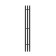 Terminus Tres Terminus Terminus Terminer, 1200x156 mm, black matte