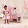 Game kitchen "vintage", pink color with white