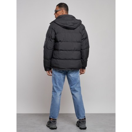 Sports Bologna male winter, size 56, black color-3