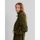 Толстовка для девочки MINAKU: Fleece Soft, цвет хаки, рост 152 см
