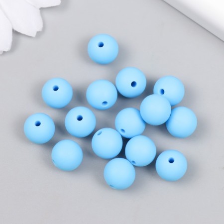 Busina Silicon "Round" Vasilokovo-blue d = 0.9 cm-1