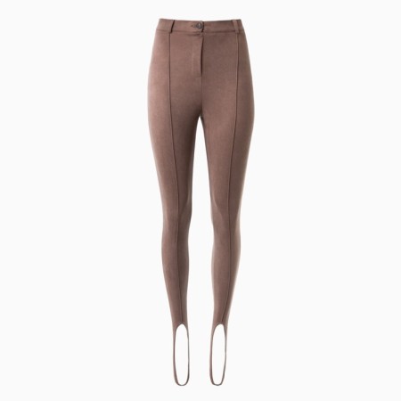 Women's pants Minaku: Casual Collection Coffee color, size 44-4