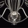 Bra Valencia, 2x40W E14, silver 47x43x26 cm