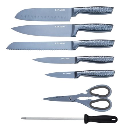 Lenardi knife set, on a stand, 7 items-1