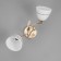 Akvil chandelier 2he27 40W gold 48x26 cm