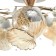 Molla chandelier 5he27 40W white-gold 56x56x25 cm Bayerlux