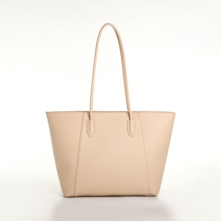 Bag Women's Shoper on Lightning, Beige Color