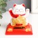 Plastic pendulum from the solar battery "White Mani-Neko C with the Mount of Eucks" 7x7x7.5 cm