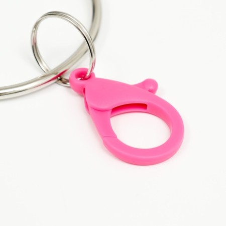 Toy - bird mirror with a bell and a hoop, 27 x 7 cm-4