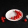 Plate porcelain dining shares White Label, d = 20 cm, white color
