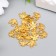 Suspension "bee" 1x1 cm color gold
