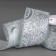 Decorative tape "Jacquard", 50 mm, 9 ± 0.5 m, silver color