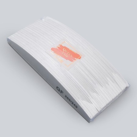 File - emery, abrasiveness 200/240, 18 cm, packing 20 pcs, white color-5