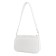 Female bag, artificial leather, white, 28x10x19 cm