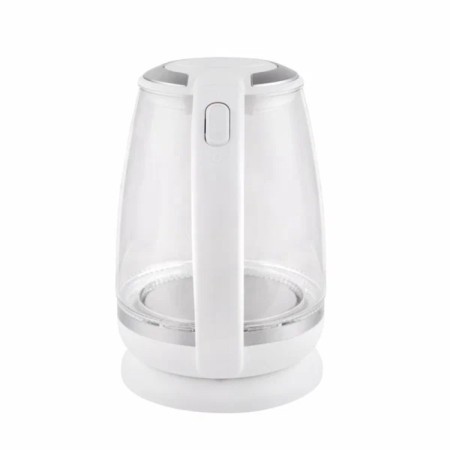 Electric kettle Willmark WEK-2005G, glass, 2 l, 2200 W, LED backlight, white-1