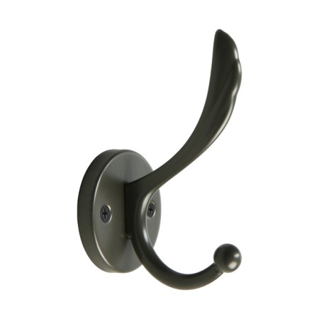 Furniture hook CAPPIO WING, two -rOM, graphite color, 4 pcs.-1