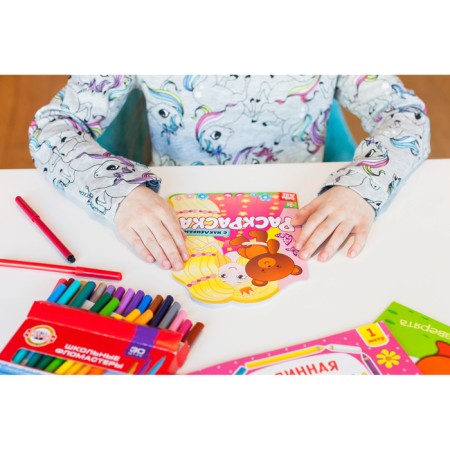 Coloring with stickers "Princess", 16 p.-4
