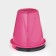 A bucket with a Light lid, 5 l, pink color