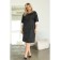 Female dress, size 54, black color