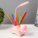 Table lamp "Elephant" LED 3W USB pink 9x15x31 cm Risalux