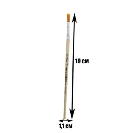 Nylon brush No. 10, round-1