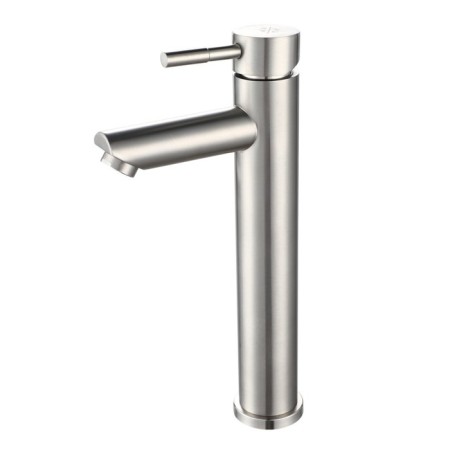 Sink mixer "RMS" SUS124-001F-2, 35 mm cartridge, stainless steel, satin