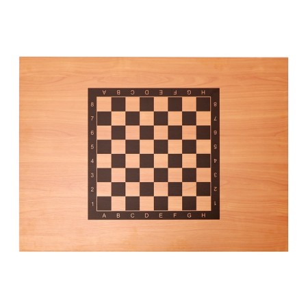 Chess table on metal legs, black, 90 x 65 cm-3