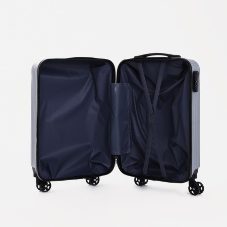 Small suitcase 20 ", lightning department, code castle, gray color-8