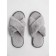 Slippers Women's cross open nose, size 39-41, color gray color