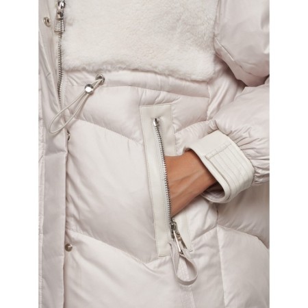 Winter jacket, size 44, beige color-10