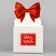 Boxes for mini bouquets "For you", 12 × 20 × 10 cm