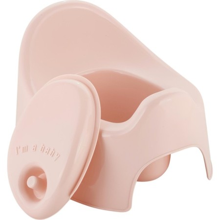 Pot children's follow me with a lid, pink color-1