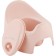 Pot children's follow me with a lid, pink color