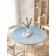 The tablecloth “Winter Tale”, round, oxford, elastic band, size 140x140 cm, diameter 105-120 cm