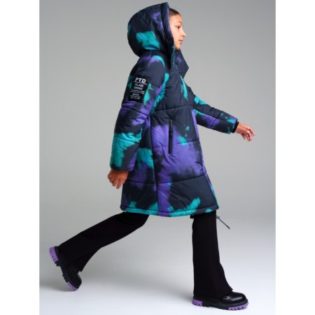 Winter coat for the girl PlayTode, height 128 cm-3