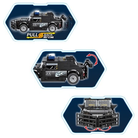 Designer special forces "assault machine", 445 parts-1