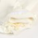 Children's socks with a satin bow, sandy color, size 18-20