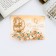 Hair hairpin "Joszy" butterfly flowers, 8.5 cm