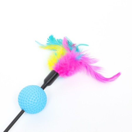 Teaser with ball "Cacade", 50 cm, mix of flowers-4