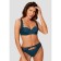 Women's panties Lana M, dark green color
