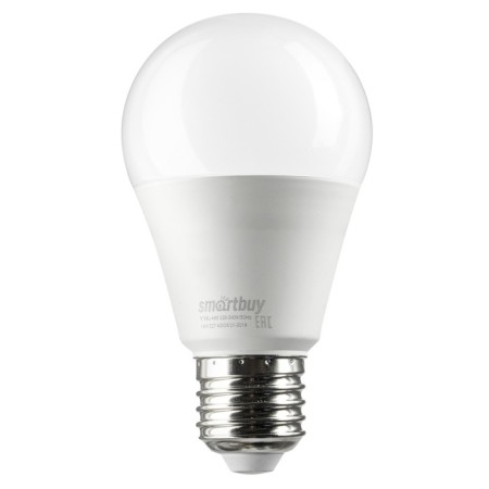 Smartbuy, E27, A60, 15 W, 4000 K, daylight white light lamp-4